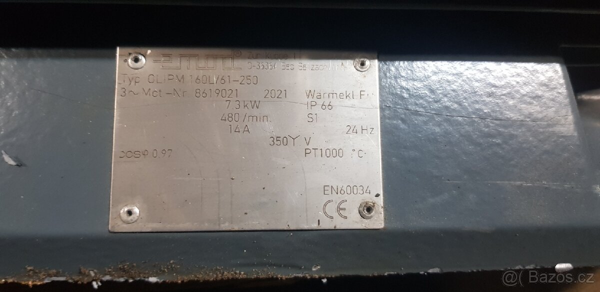 Elektromotor, PMG , generator 7.3kw 480ot/min - 2