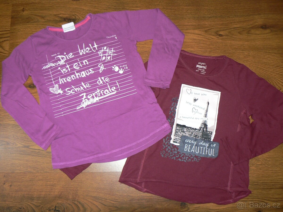 2x Trika, vel. 134 - 2