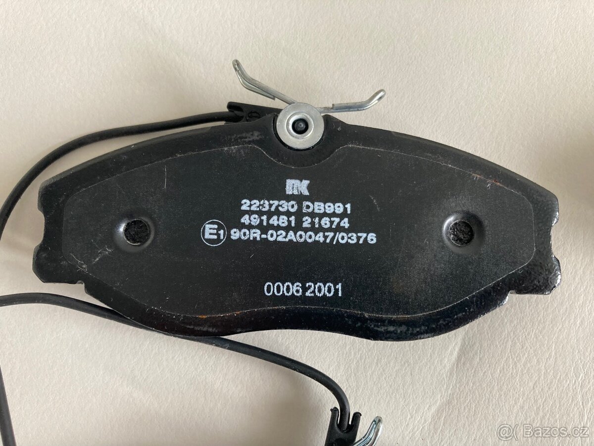 Brzdové destičky Citroën, Peugeot - 2