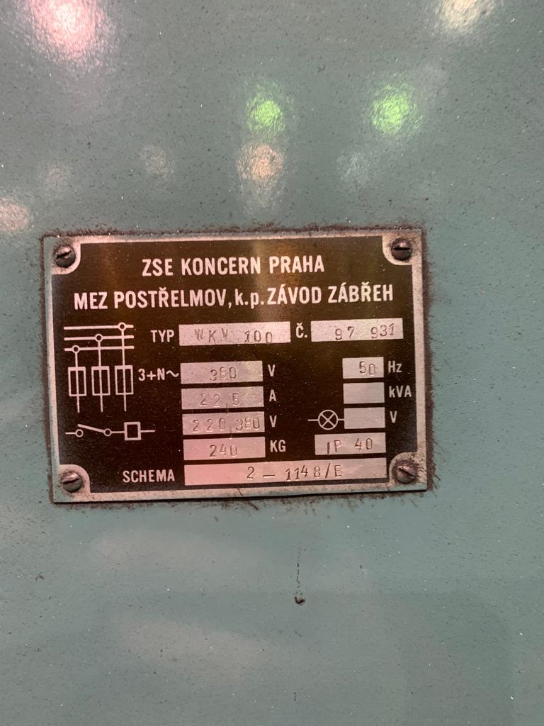 KOVOSVIT MAS WKV 100 - 2