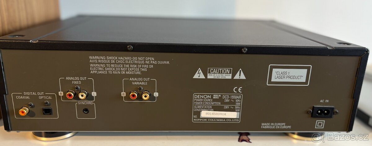Denon DCD-1550AR – kvalitní CD přehrávač vyšší třídy + dálko - 2