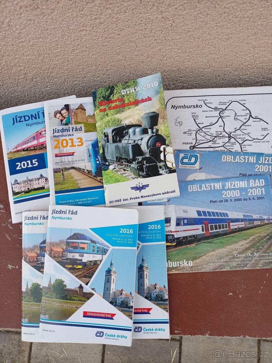 retro jízdní řády - 2