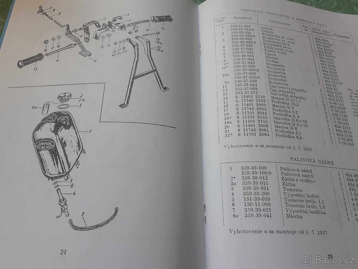 JAWA 550 Katalog ND - 2