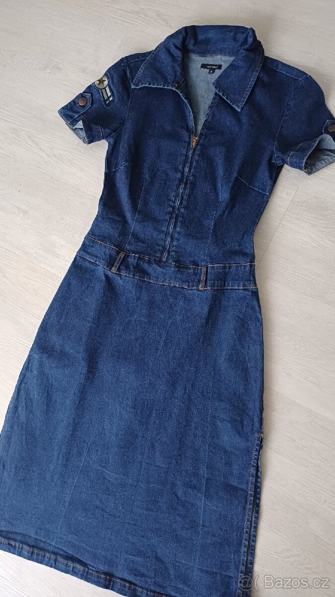 Džínové/ riflové šaty - 2