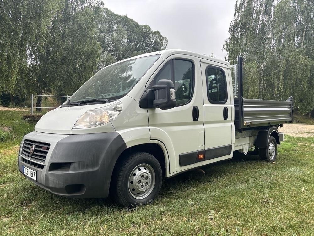 Fiat Ducato 2.3TDi 7mist, novy 3S sklápěč - 2