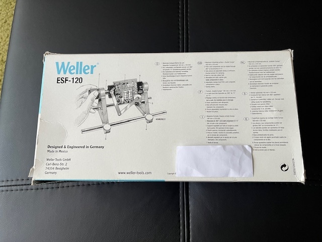 Držák PCB ESD Weller ESF-120.NOVE. - 2