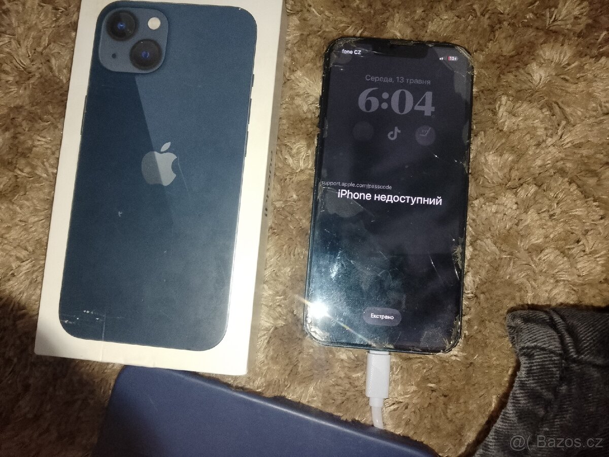 iPhone 13 128GB na díly / opravu - 2