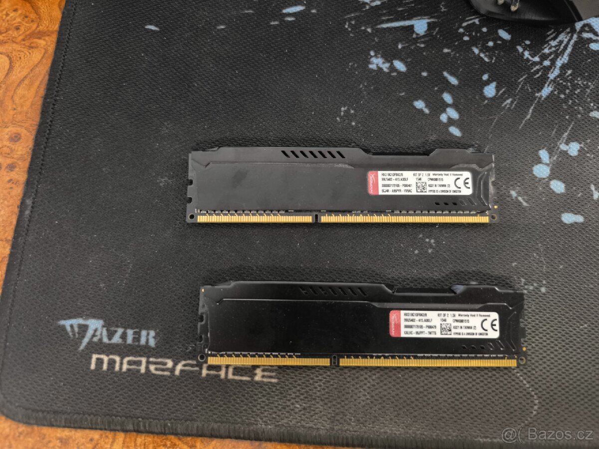 8GB ram DDR3 - HyperX - 2