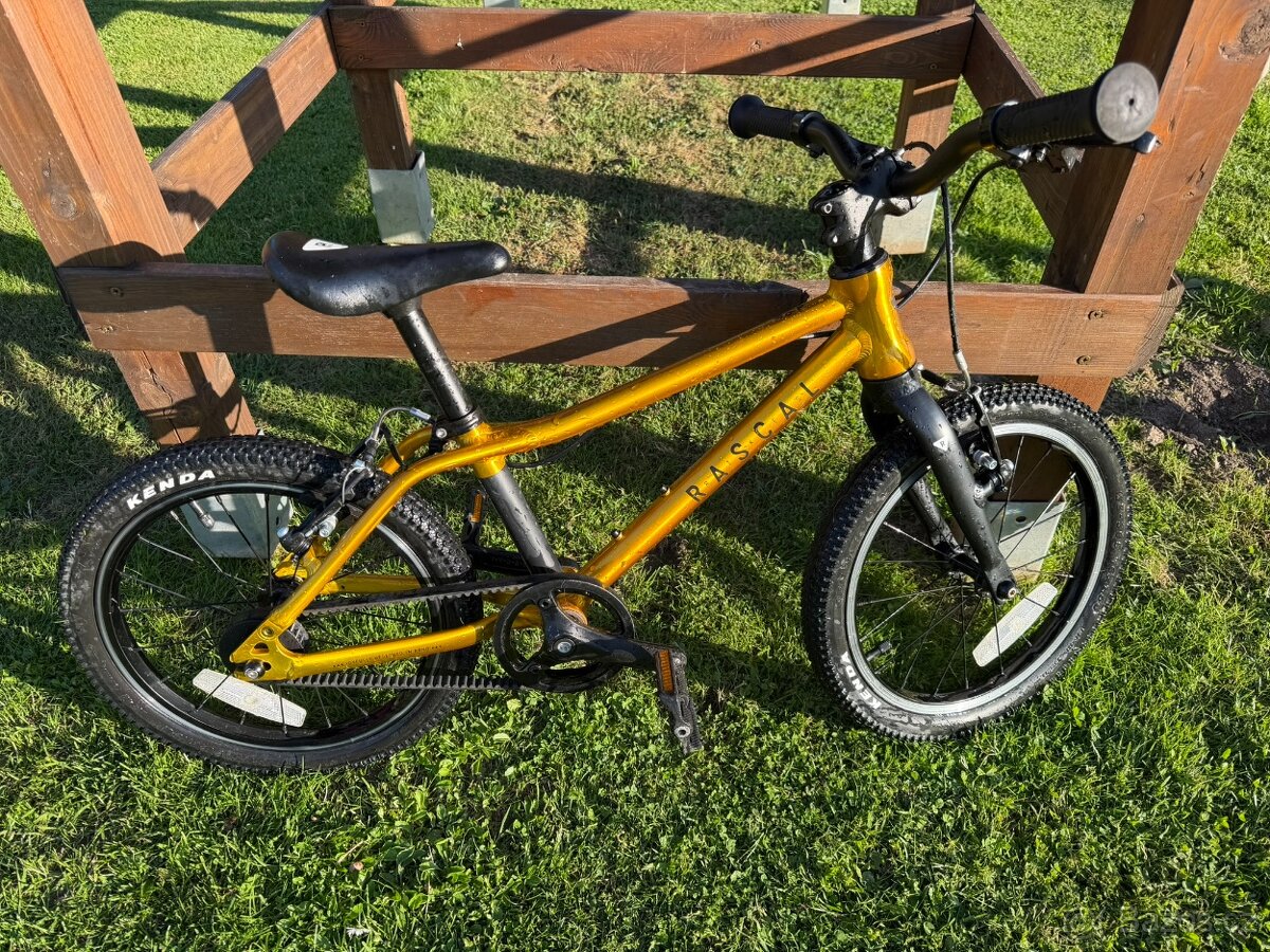Dětské kolo Rascal 16 zlaté - 2
