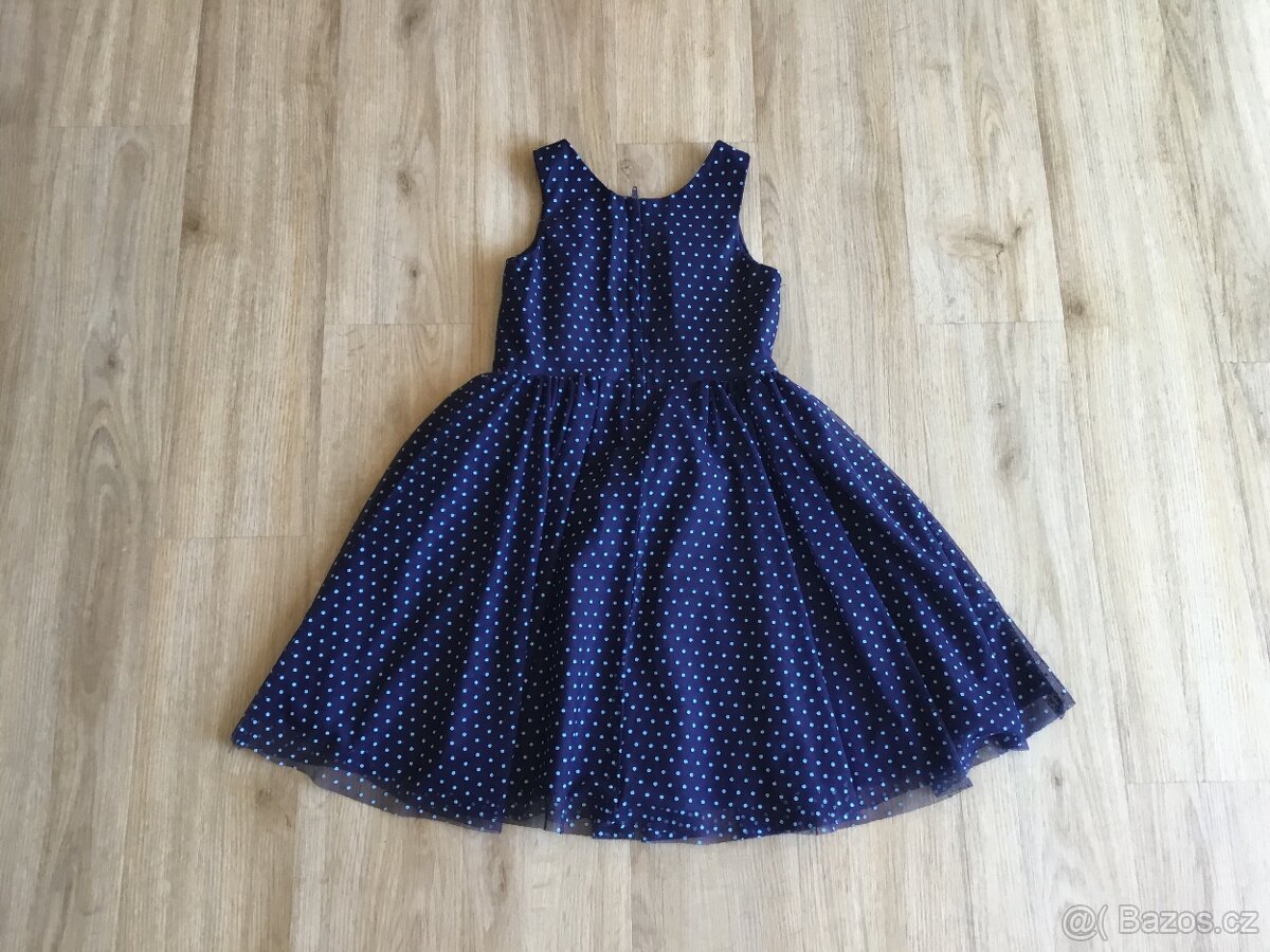 Puntíkaté šaty H&M vel. 128 - 2