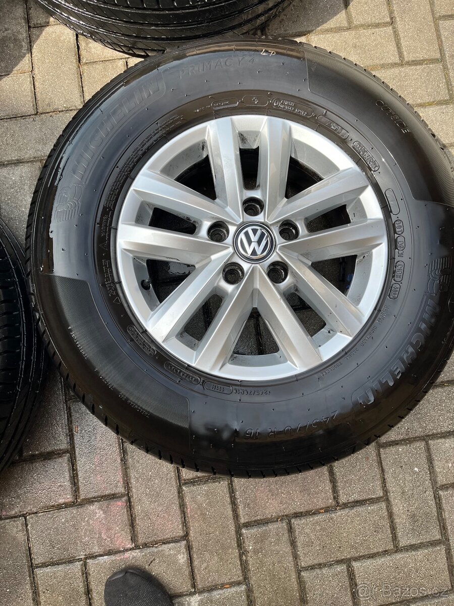Originální alu Volkswagen Amarok Clayton 16“ 5x120 6.5J ET51