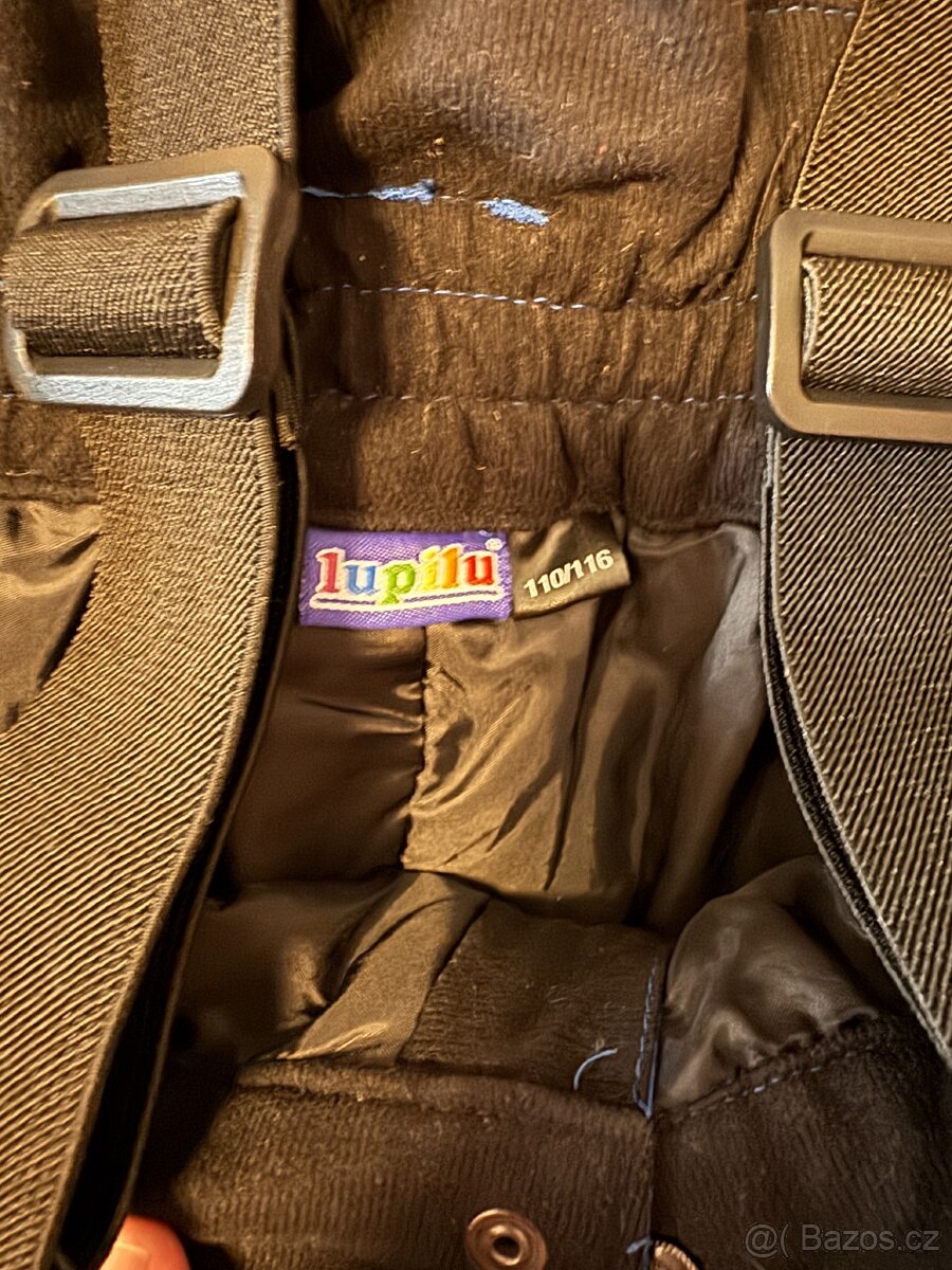 oteplováky/kalhoty na lyže Lupilu pro děti GUDO, vel 110/116 - 2