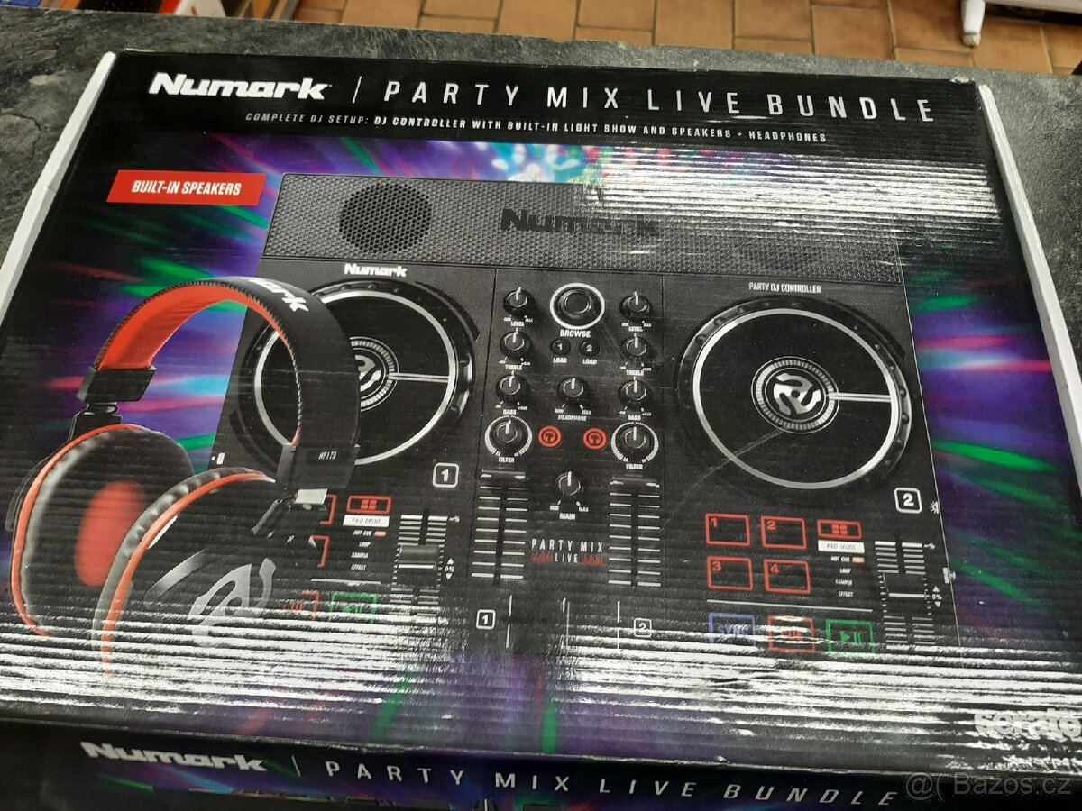 Set DJ kontrolér Numark party mix live bundle - 2