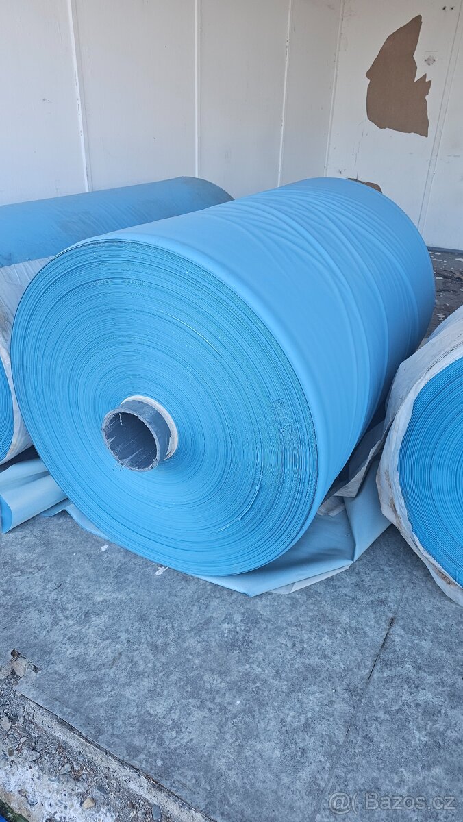 Plachta modrá - jezírková folie - 180cm - 2