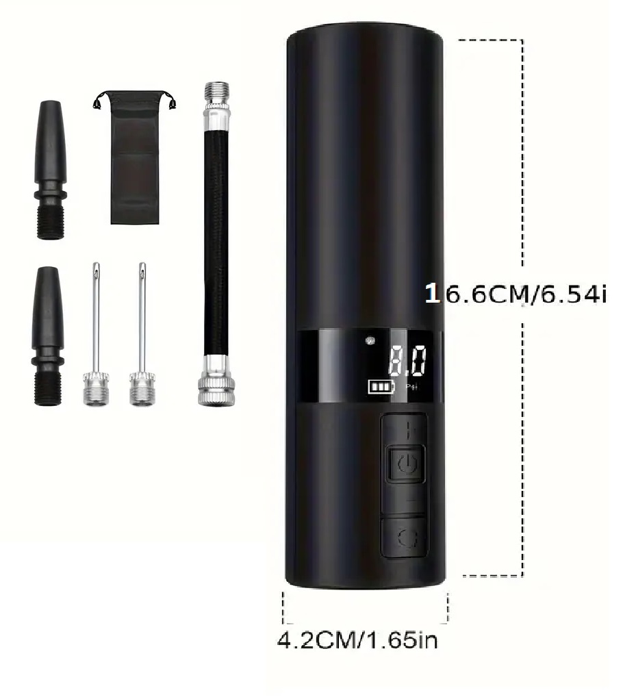 Elektrická pumpa na míče 18psi 3xAA - 2