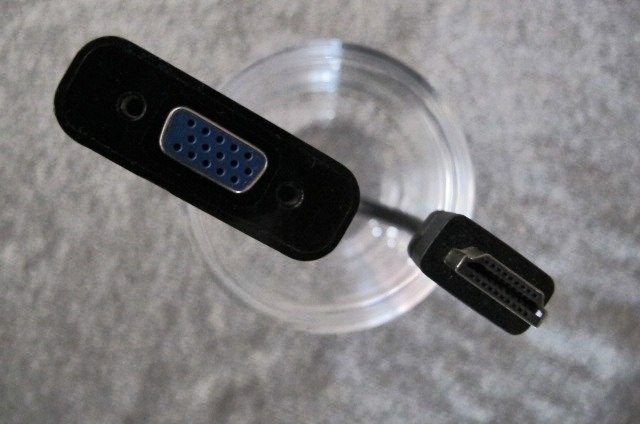 kabel - redukce HDMI na VGA - 2