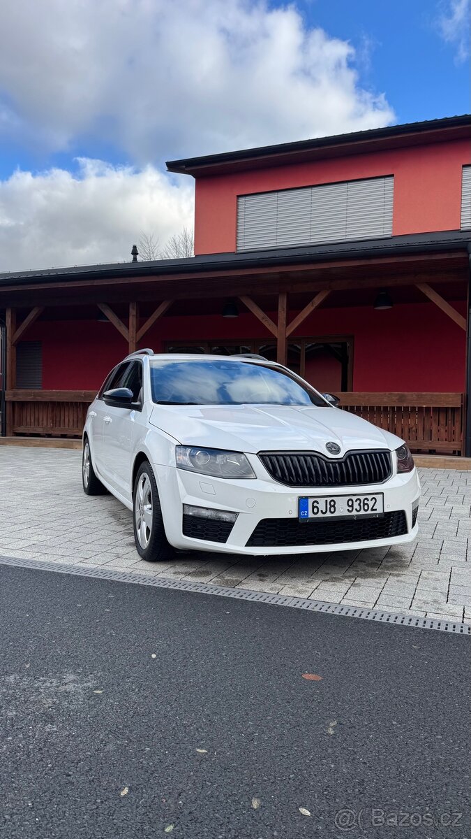 Škoda Octavia 3 RS combi 2.0 TDI 135 kW – manuál – 2014 - 2