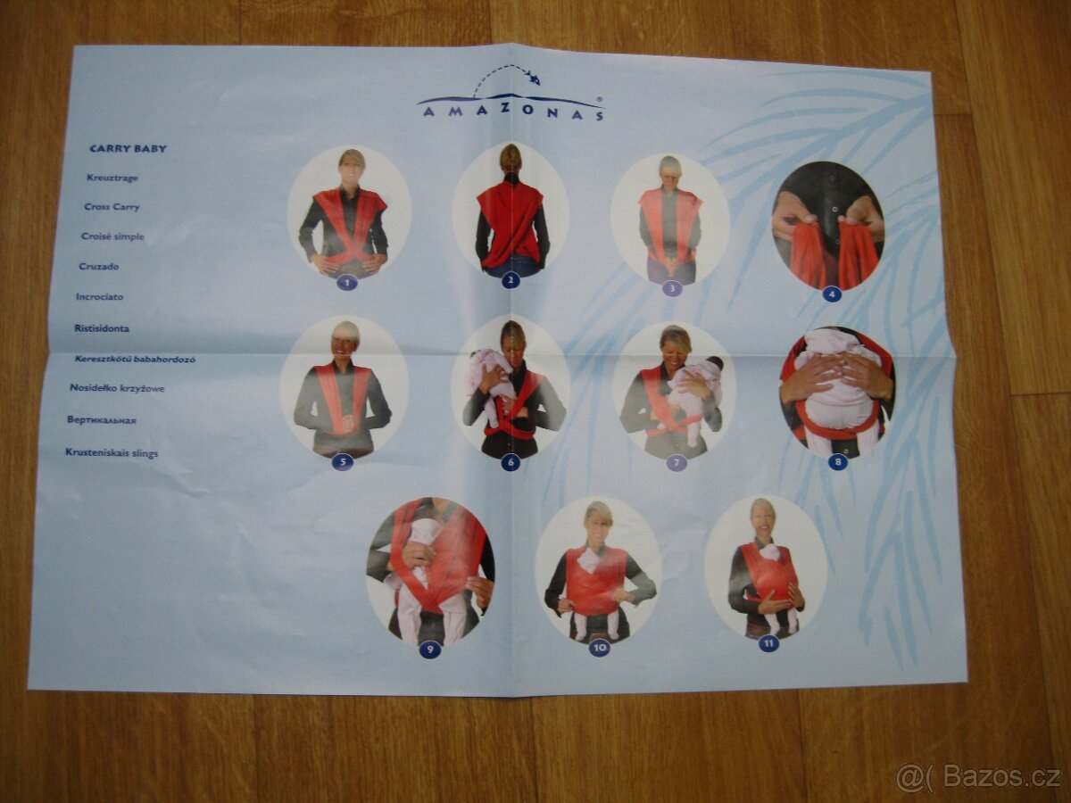 Nosicí šátek na zip - 2