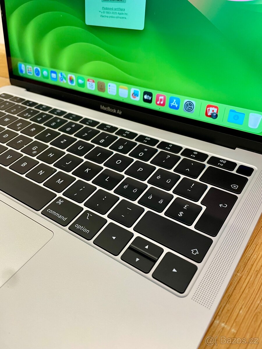 APPLE MACBOOK AIR 2019 13” i5/8/256 - SILVER - ZÁRUKA - 2