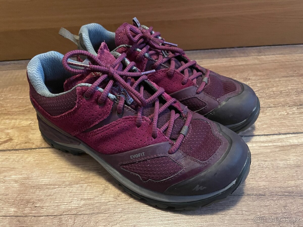 DÁMSKÉ TURISTICKÉ BOTY MH 500 FIALOVÉ - 2