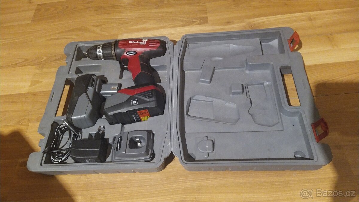 Aku vrtačka Einhell + 2 baterie a nabíječka - 2