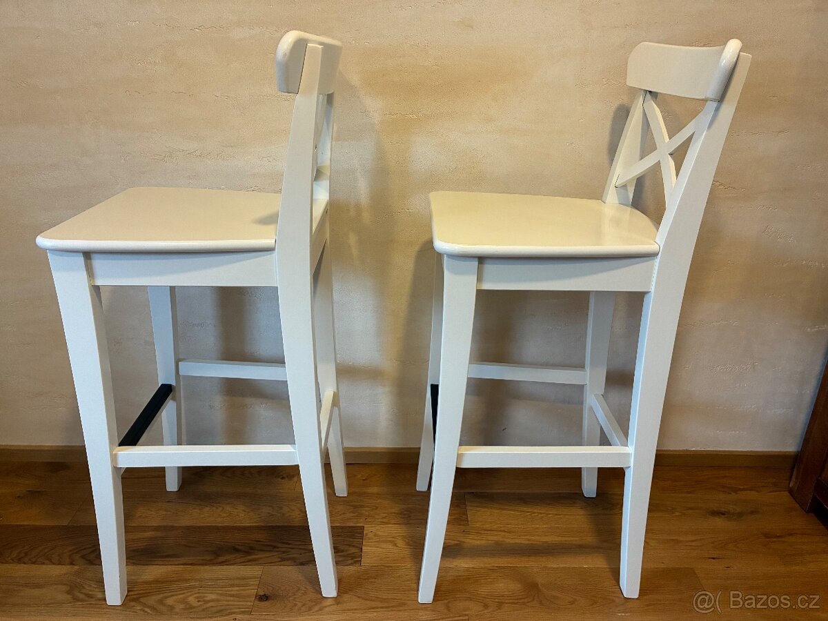 2x Barové židle Ikea Rosentorp - 2