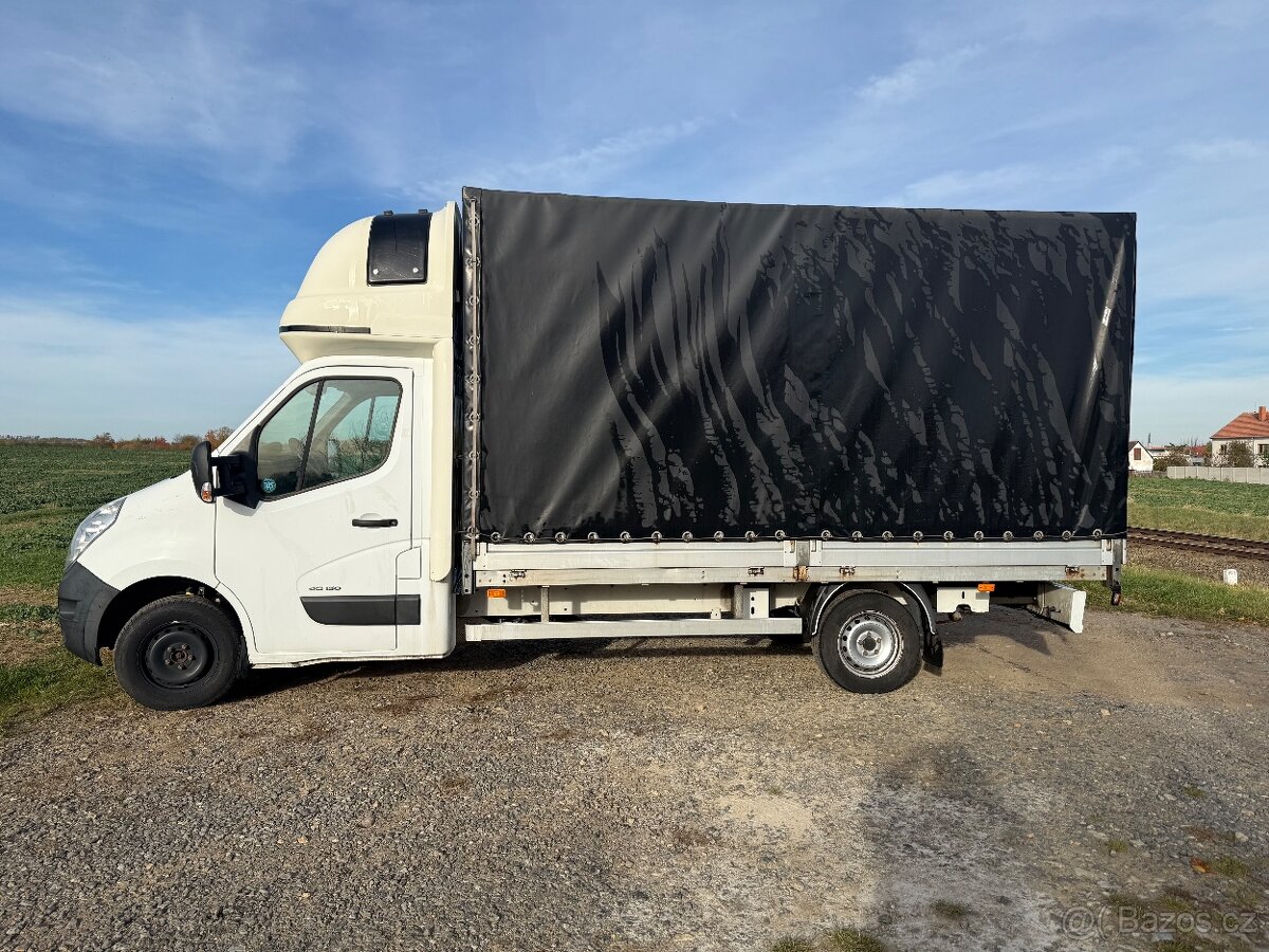 Renault Master, 8 palet, valník s plachtou - 2