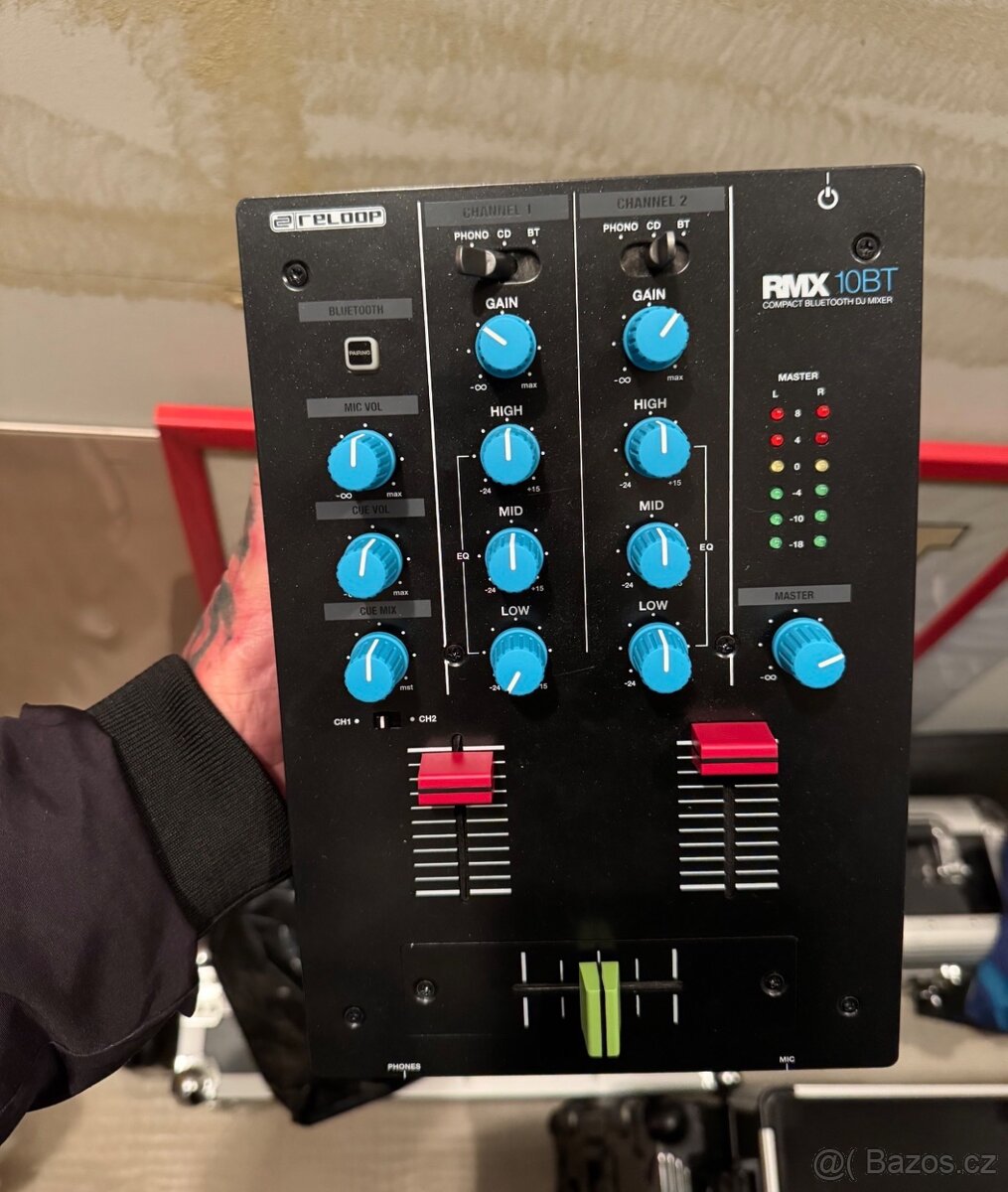 2x Vestax PDX 2000 Černý + 2Decksaver + 2 Přenosky + Reloop - 2