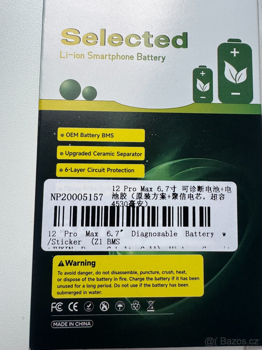 baterie iphone 12 pro max (diagnostic) - 2