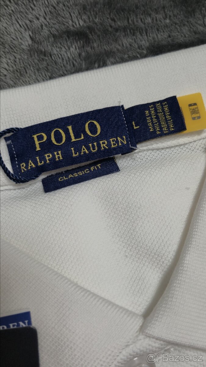 Ralph Lauren polo tričko - bílé - 2