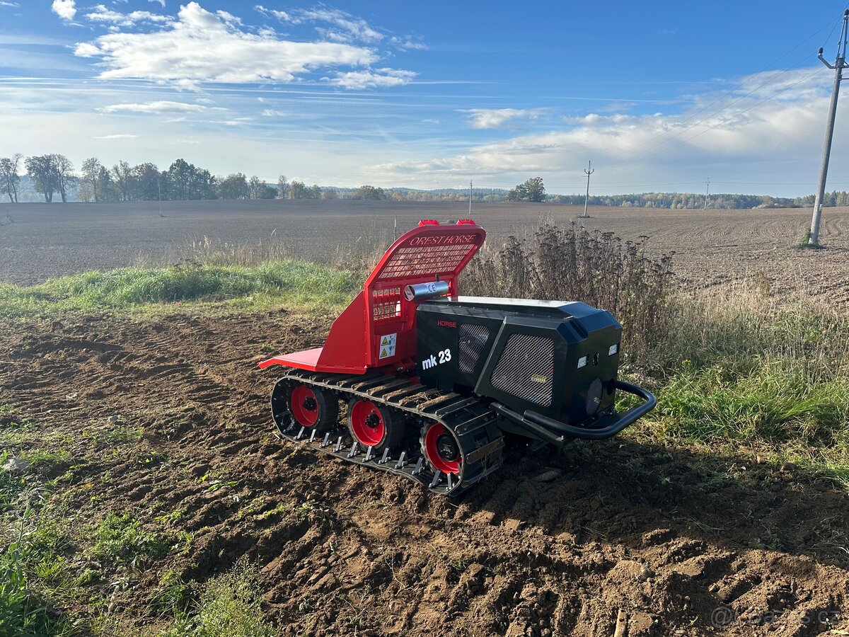 Železný kůň Mk 23Rc(MOTOR-HONDA)samovolné odvíjení lana. - 2