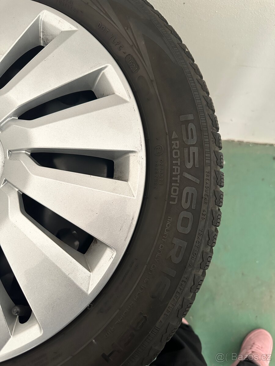 Zimní kola 195/60R16 - 2