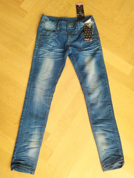 DŽÍNY Crash one, vel. 164 - 2