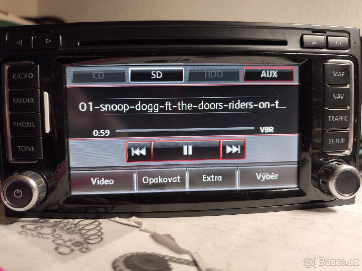 VW RNS510 7E0035680B Multivan aktualizované - 2