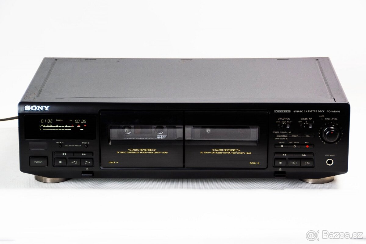SONY TC-WE405 / double deck / po údržbě - 2