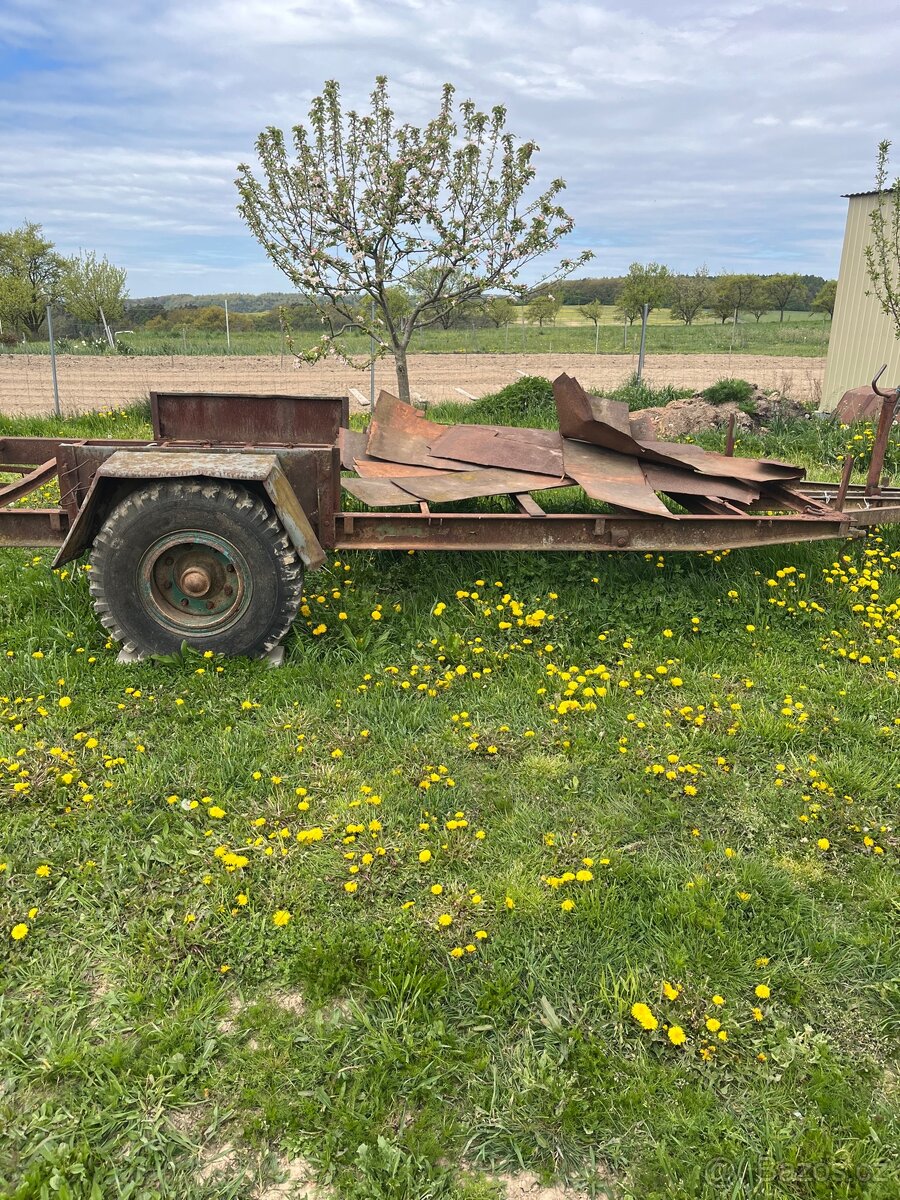 Prodám vlečku za traktor. - 2