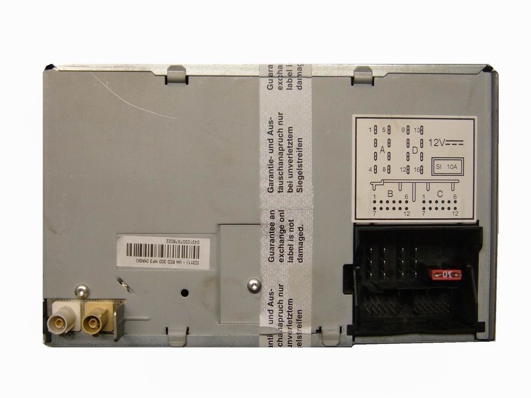 Autorádio VW RCD 300 RDS CD - 2