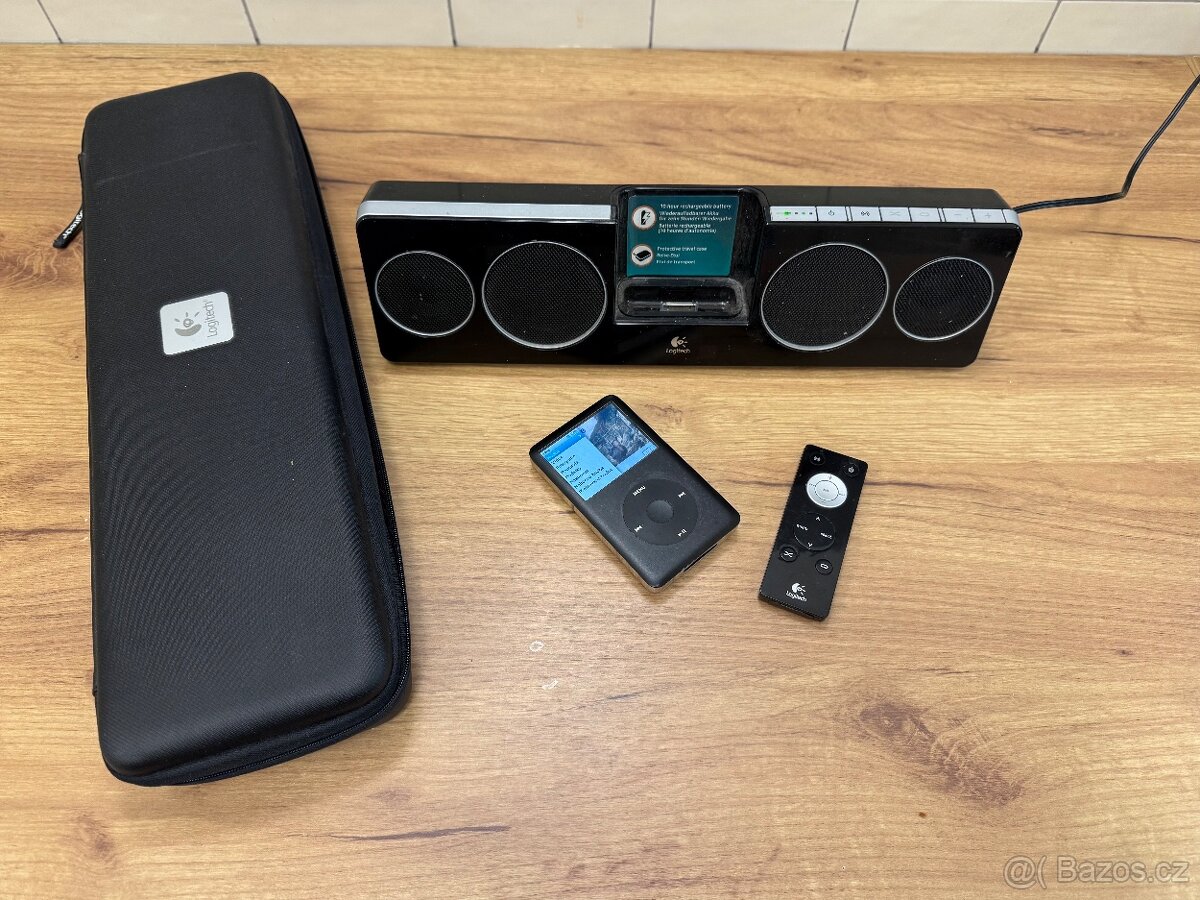 Apple iPod 160GB + přehrávač Logitech - 2