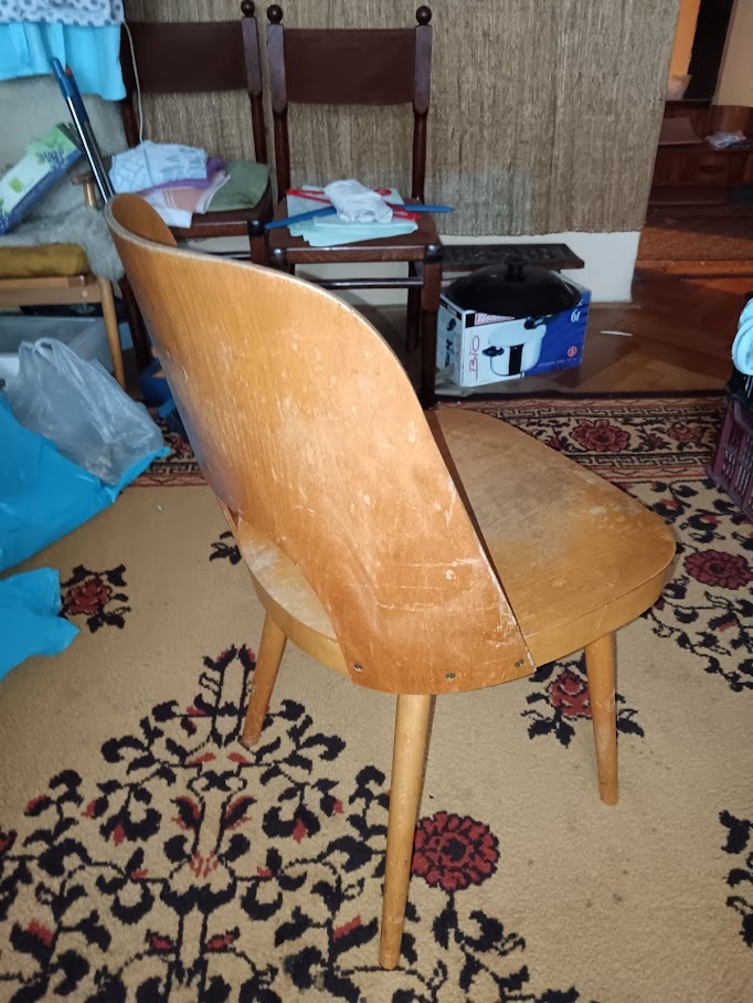 Retro židle z 60. let - Oswald Heardtl - 2