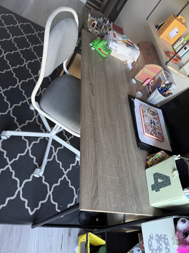 ASTRUP Psací stůl ASTRUP 60×120 černá - 2