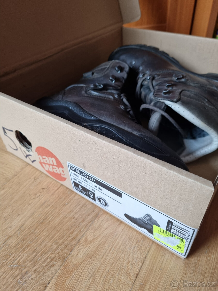 Kožené turistické pohorky Hanwag Tatra lady vel. 38 - 2