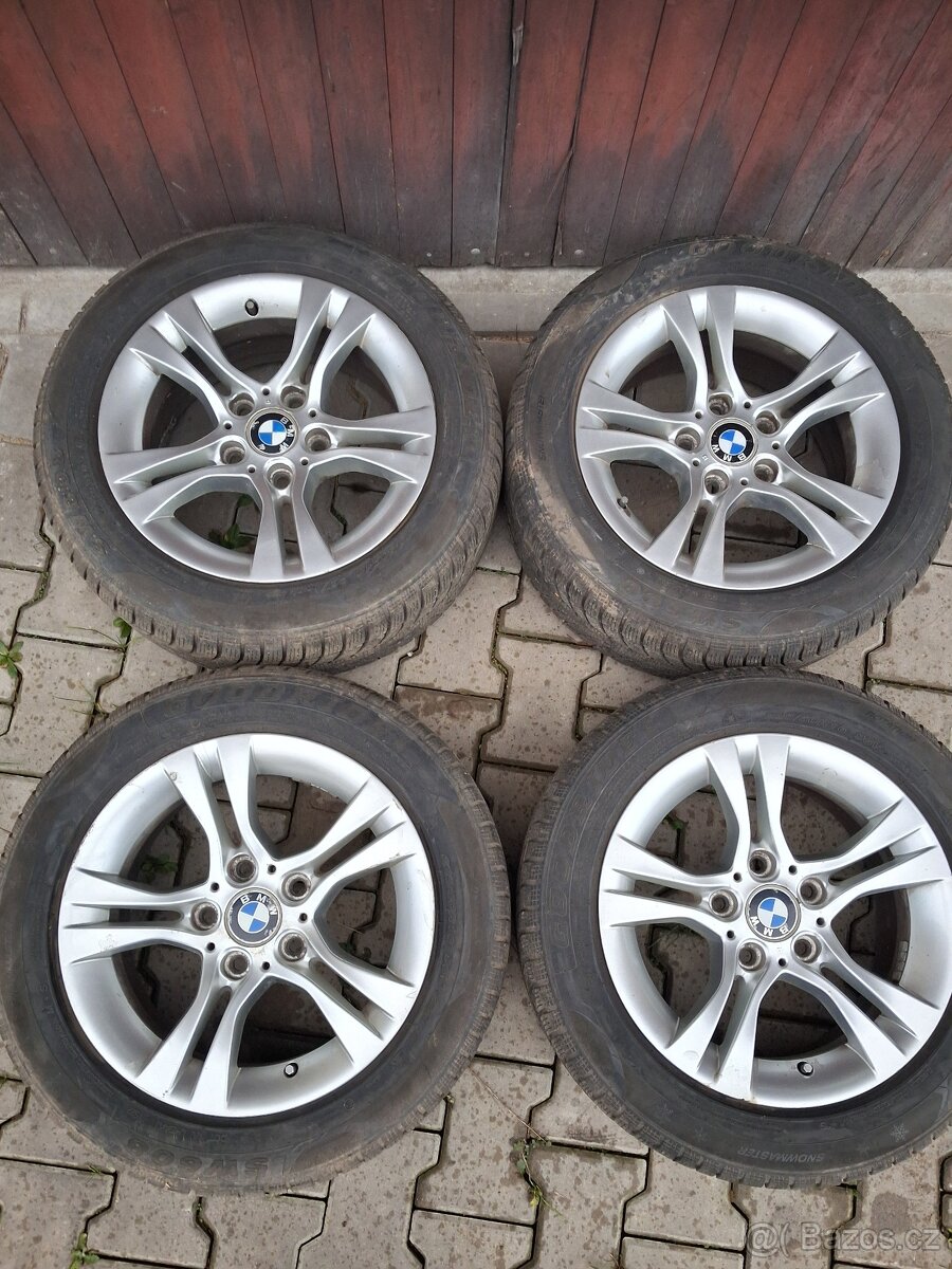 BMW kola R16 5x120 + zimní pneu - 2