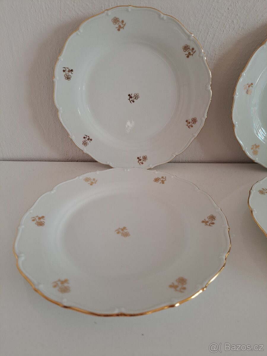 Staré dezertní talíře - Horní Slavkov - 2