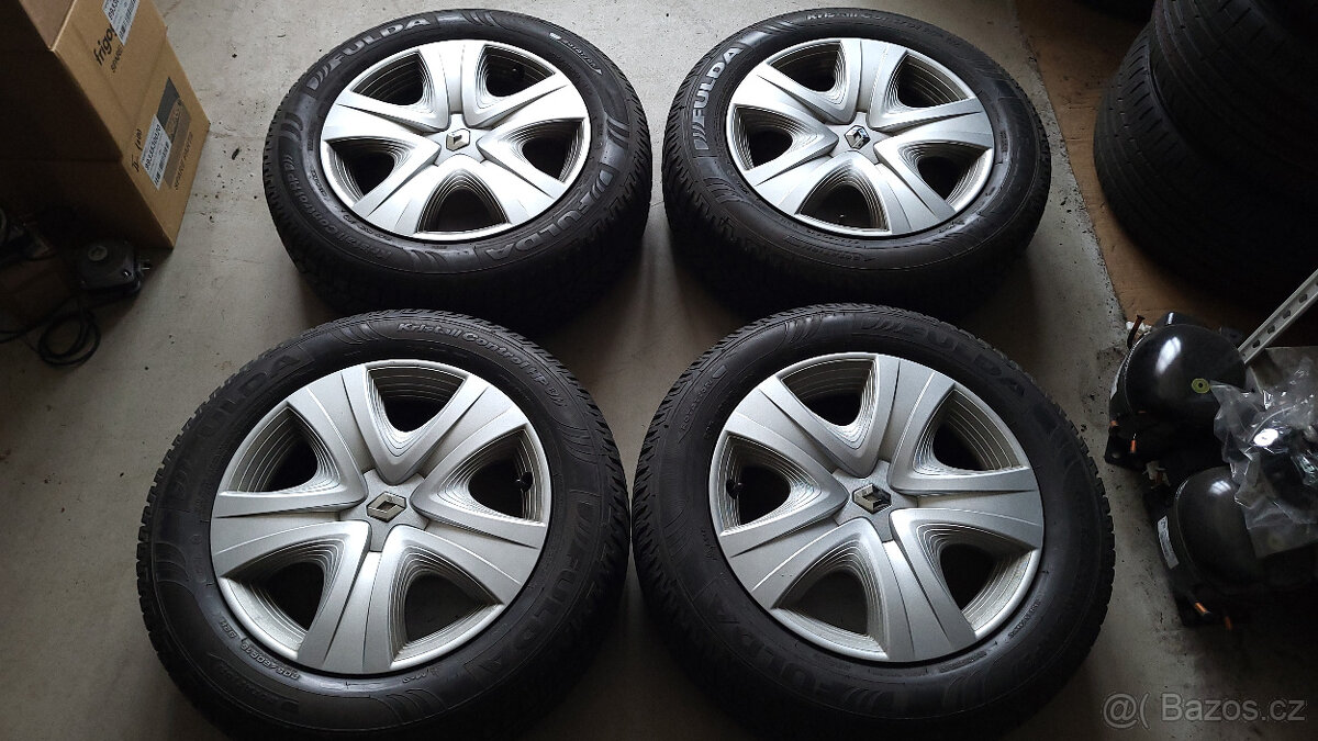 Téměř NEJETÁ zimní kola 16" 4x100 Renault Captur - 2