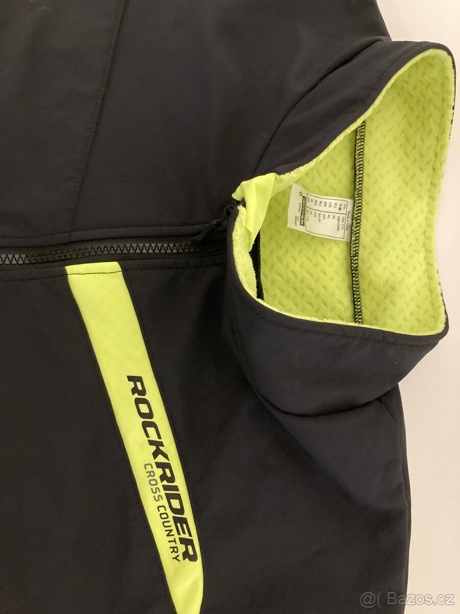 Cyklistická MTB bunda XC slim Fit černá - 2