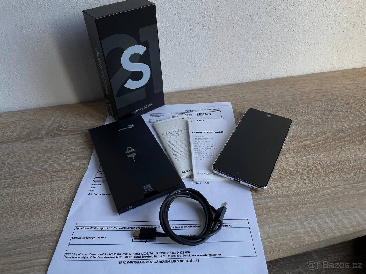 Samsung Galaxy S21 256gb 5G G991B bila - 2