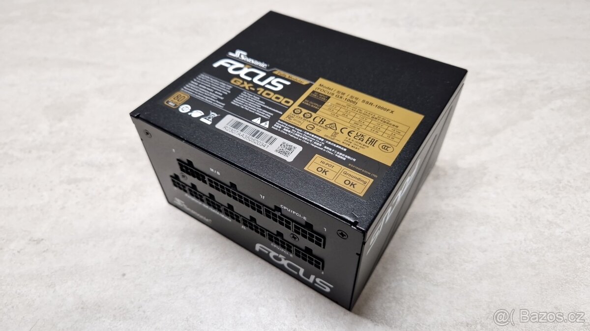 ❰ Zdroj | Seasonic Focus GX-1000 Gold 1000W, 12VHPWR ❱ - 2