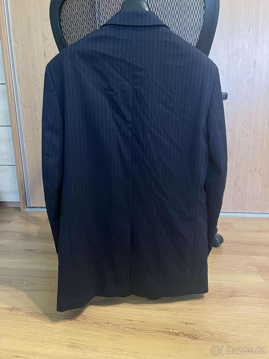 Pánské proužkované sako Blažek Praha – velikost 48 - 2