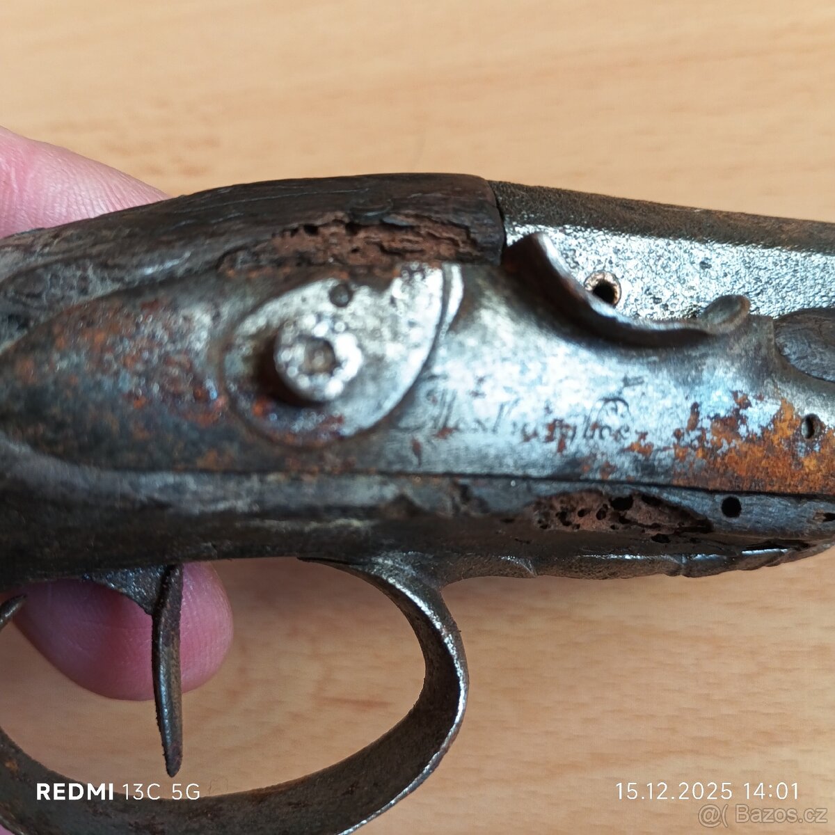 Křesadlová pistole.. - 2