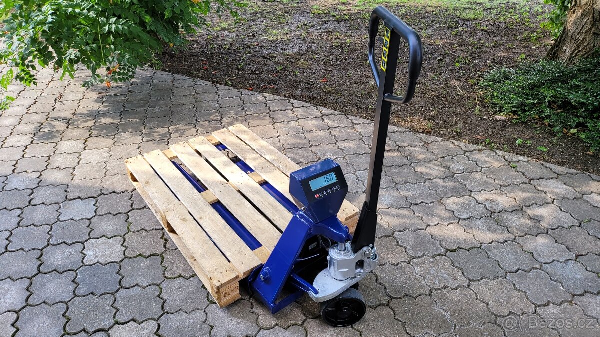 Paletový vozík s váhou do 2 000 kg - 2